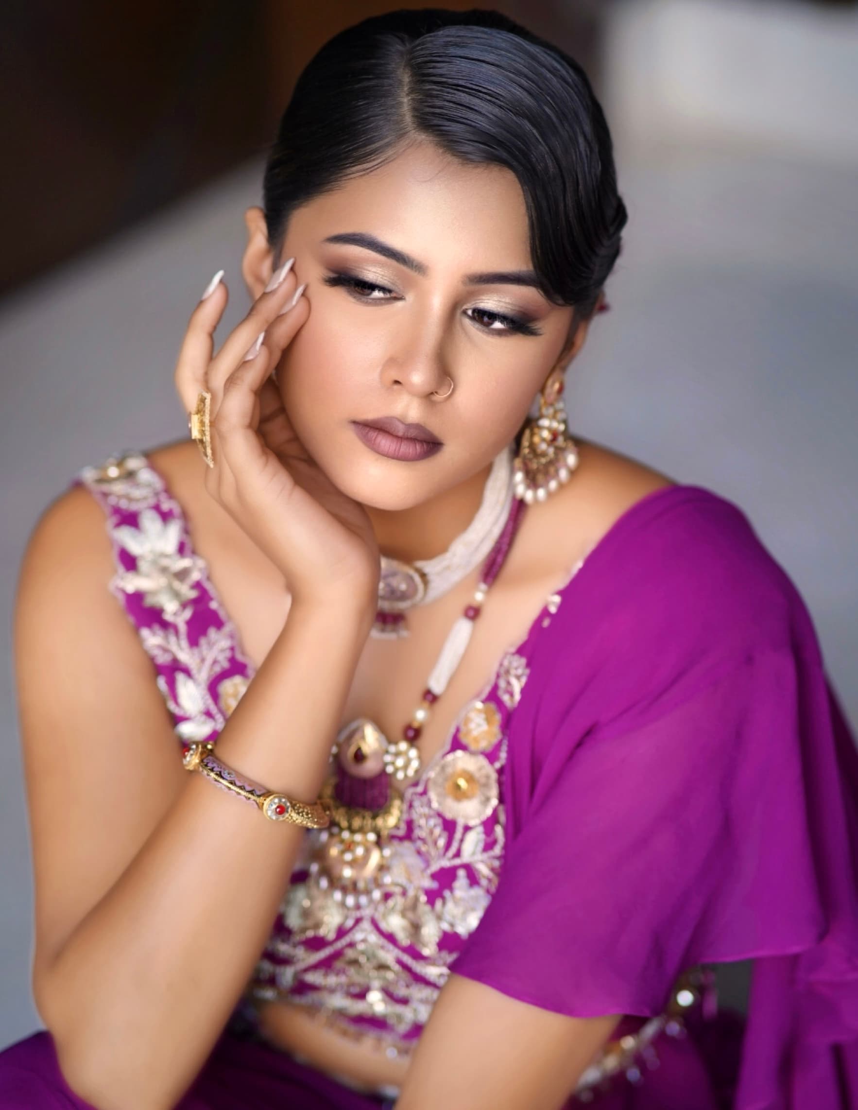Selected makeup look 4